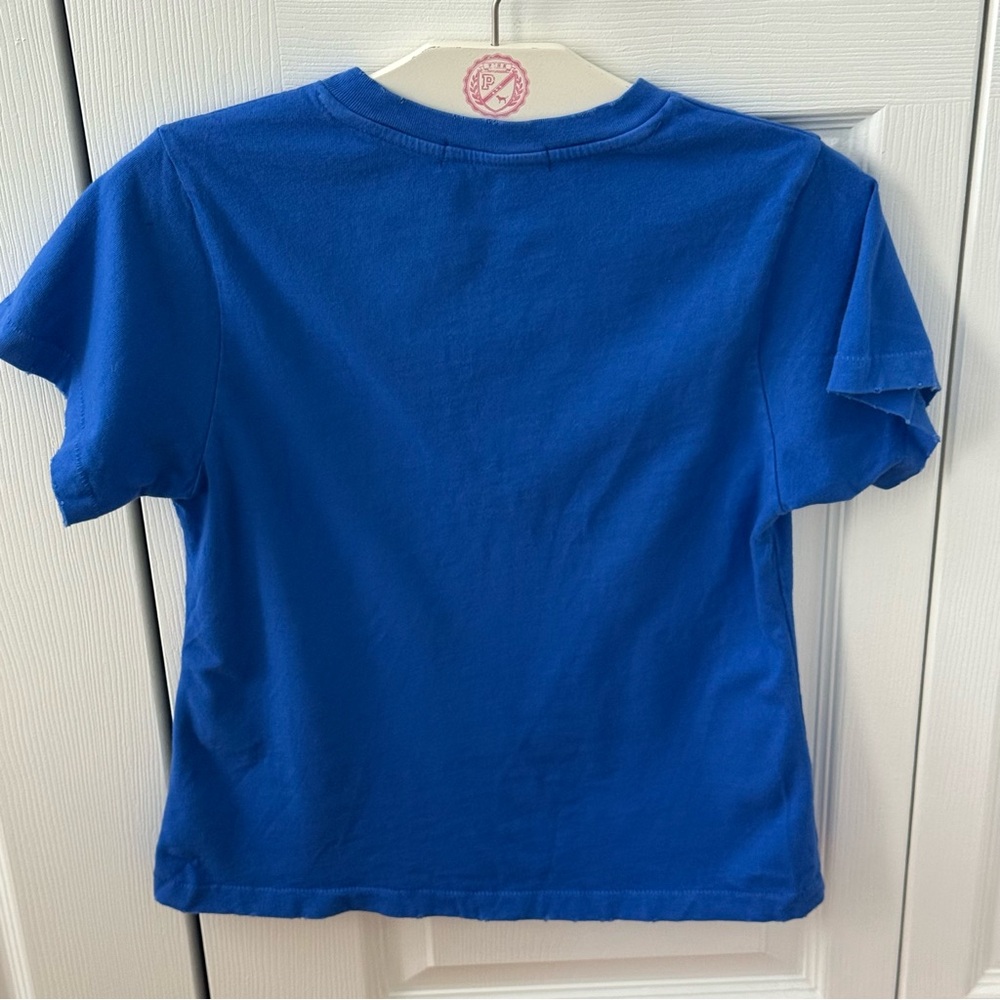 Daydreamer Solid Vintage Tee in Ultramarine - Picture 3 of 5